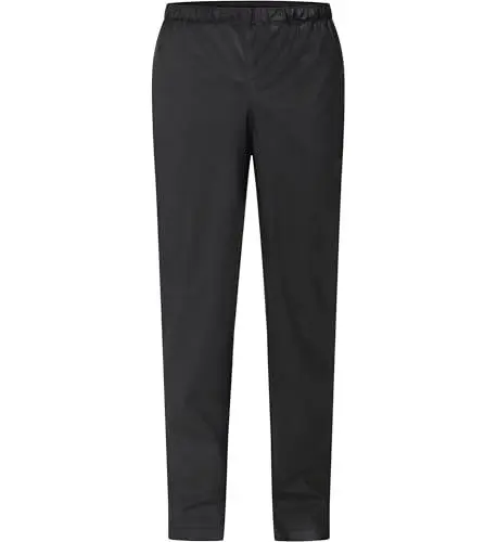 Produktbild: Didriksons Avon Uni Pants Galon – Uni wasserdichte Hose – Uni-Regenhose, Schwarz , M