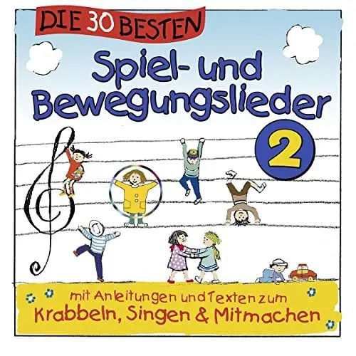 Produktbild: Die 30 besten Spiel-und Bewegungslieder 2
