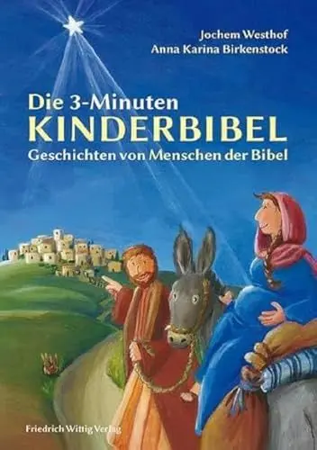 Produktbild: Die 3-Minuten-Kinderbibel: Geschichten von Menschen der Bibel