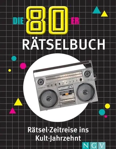 Produktbild: Die 80er Rätselbuch: Die Geschenkidee für jeden 80er-Fan