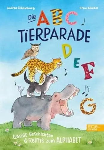Produktbild: Die ABC-Tierparade: Lustige Geschichten & Reime zum Alphabet