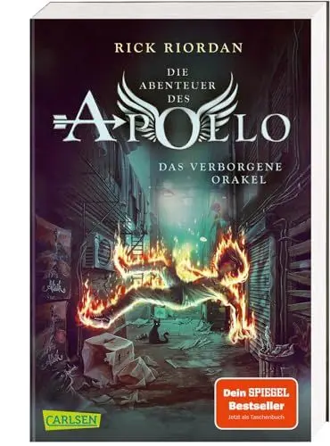 Produktbild: Die Abenteuer des Apollo 1: Das verborgene Orakel: Vom olympischen Gott zum pickligen Teenager – urkomische Fantasy ab 12 Jahren über griechisch-römische Gottheiten in der modernen Welt (1)