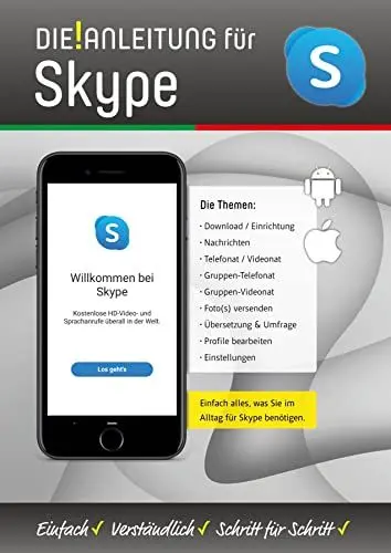 Produktbild: Die Anleitung für Skype » alle Funktionen ganz einfach erklärt