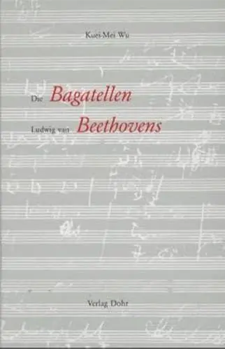 Produktbild: Die Bagatellen Ludwig van Beethovens: Diss.