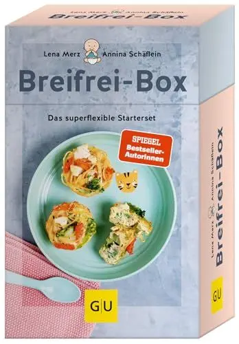 Produktbild: Die Breifrei-Box: Das superflexible Starterset mit 40 Rezeptkarten, 7 Wissens- und 4 Motivationskarten zu 