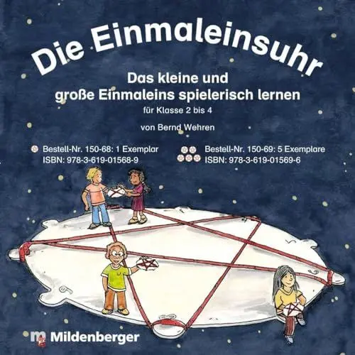 Produktbild: Die Einmaleinsuhr: Das kleine und und große Einmaleins spielerisch erlernen