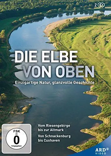 Produktbild: Die Elbe von oben - Einzigartige Natur, glanzvolle Geschichte (2 DVD's)