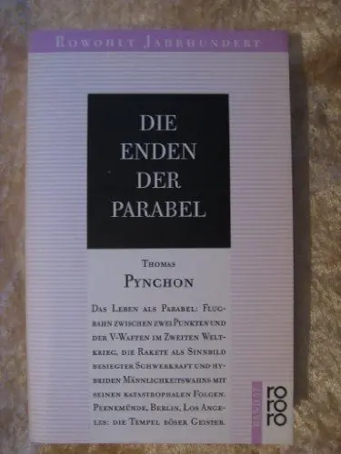 Produktbild: Die Enden der Parabel: Gravity's Rainbow