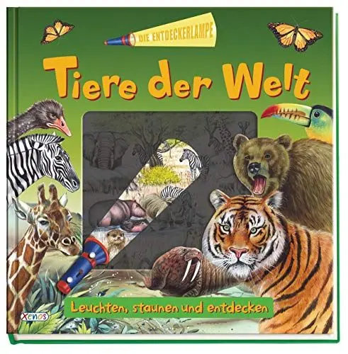 Produktbild: Die Entdeckerlampe - Tiere der Welt: Leuchten, staunen und entdecken