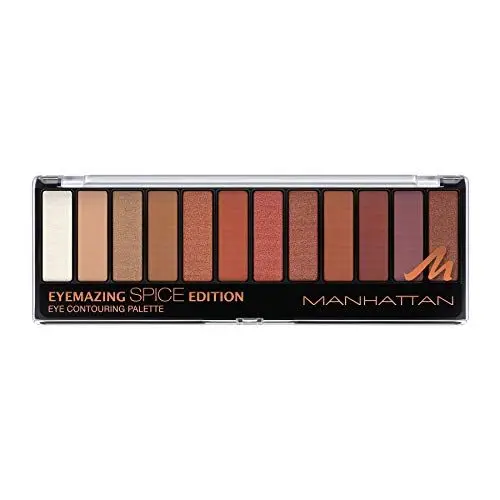 Produktbild: Die Eyemazing Lidschatten Palette bietet eine Mischung aus hochschimmernden und matten Tönen, mit denen sich unzählige Looks kreieren lassen.