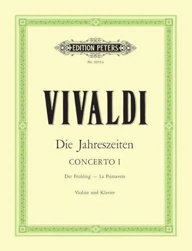 Produktbild: Die Jahreszeiten: Konzert für Violine, Streicher und Basso continuo E-dur op. 8 Nr. 1 RV 269 