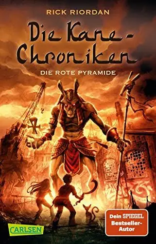 Produktbild: Die Kane-Chroniken 1: Die rote Pyramide: Ägyptische Mythen, göttliche Mächte und ein auserwähltes Geschwisterpaar – spannendes Fantasy-Abenteuer ab 12 Jahren (1)