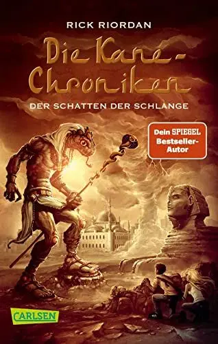 Produktbild: Die Kane-Chroniken 3: Der Schatten der Schlange: Ägyptische Mythen, göttliche Mächte und ein auserwähltes Geschwisterpaar – spannendes Fantasy-Abenteuer ab 12 Jahren (3)