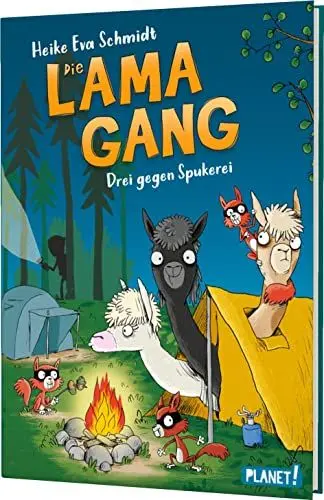 Produktbild: Die Lama-Gang. Mit Herz & Spucke 3: Drei gegen Spukerei: Lustige Detektivgeschichte ab 8 (3)