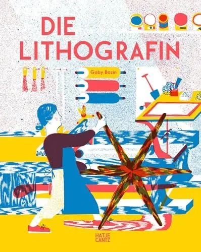 Produktbild: Die Lithografin – Ein kunstvolles Bilderbuch über die Magie des Drucks für Kinder ab 6 Jahren