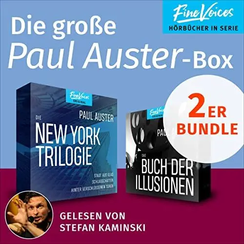 Produktbild: Die New York-Trilogie / Das Buch der Illusionen: Die große Paul Auster-Box