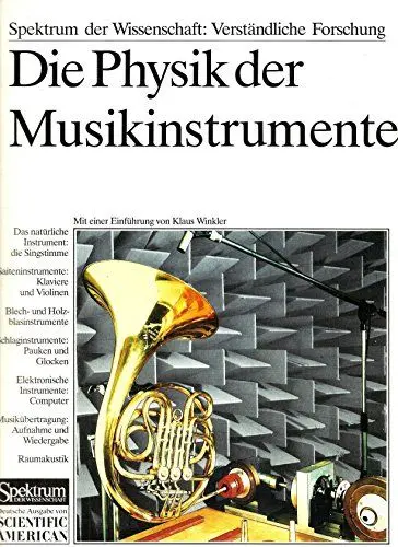 Produktbild: Die Physik der Musikinstrumente (Verständliche Forschung)