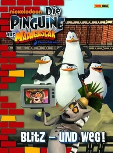 Produktbild: Die Pinguine aus Madagascar, Band 1: Blitz und weg!: Erstlesebuch