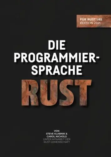 Produktbild: Die Programmiersprache Rust