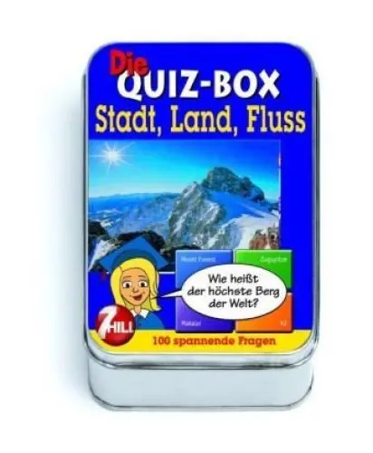 Produktbild: Die Quiz-Box Stadt, Land, Fluss