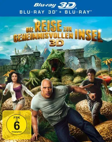 Produktbild: Die Reise zur geheimnisvollen Insel 3D (inkl. 2D-Version) (3D Blu-ray)