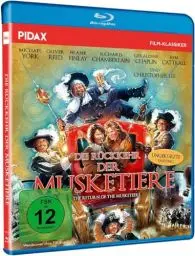 Produktbild: Die Rückkehr der Musketiere (Uncut Fassung) Der Legendäre Abenteuerfilm mit Starbesetzung nach dem Roman von Alexandre Dumas (OT: The Return of the Musketeers) (Blu-Ray)