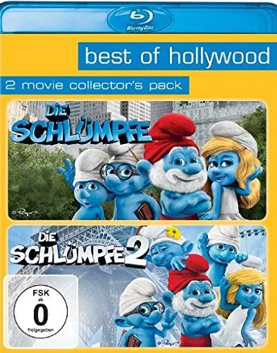 Produktbild: Die Schlümpfe/Die Schlümpfe 2 - Best of Hollywood/2 Movie Collector's Pack (Blu-ray)