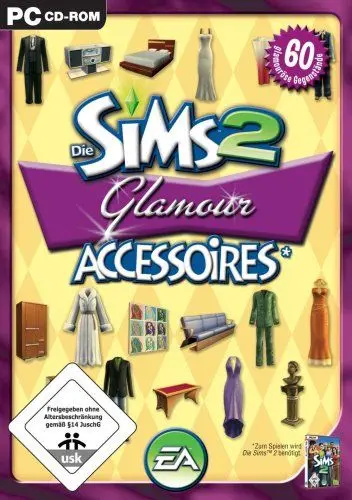 Produktbild: Die Sims 2: Glamour Accessoires
