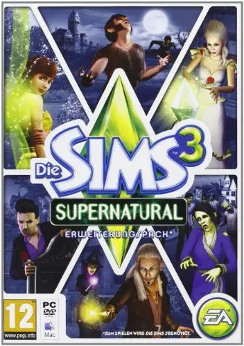 Produktbild: Die Sims 3: Supernatural (Add - On) (AT PEGI) - (PC/Mac)