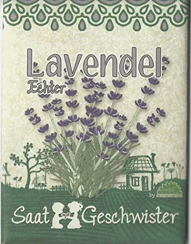 Produktbild: Die Stadtgärtner: Bio-Saatgut Lavendel I Premium Kräuter-Samen für bis zu 50 Pflanzen I Bio Pflanzensamen im Samentütchen I Ideal für Hochbeet, Garten & zu Hause
