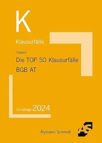 Produktbild: Die TOP 50 Klausurfälle BGB AT