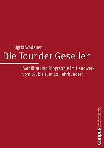 Produktbild: Die Tour der Gesellen: Mobilität und Biographie im Handwerk vom 18. bis zum 20. Jahrhundert (Studien zur historischen Sozialwissenschaft, 30)