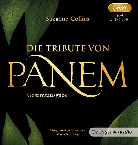 Produktbild: Die Tribute von Panem. Gesamtausgabe (Band 1-3): Spannendes Hörerlebnis der international erfolgreichen dystopischen Jugendbuch-Bestsellerreihe