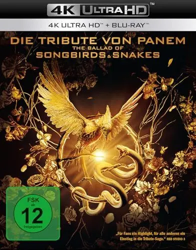 Produktbild: Die Tribute von Panem - The Ballad of Songbird & Snakes (4K Ultra HD) (+ Blu-ray)