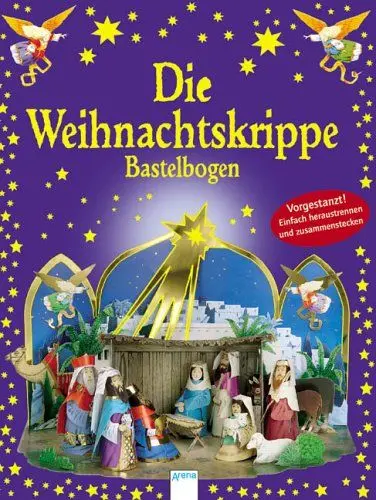 Produktbild: Die Weihnachtskrippe: Bastelbogen