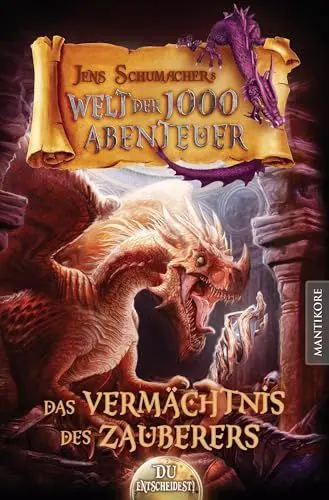 Produktbild: Die Welt der 1000 Abenteuer - Das Vermächtnis des Zauberers: Ein Fantasy-Spielbuch