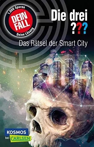 Produktbild: Die drei ??? Dein Fall: Das Rätsel der Smart City: Interaktive Detektivgeschichte zum Mitraten für Kinder ab 10 Jahren mit Krimirätseln, die den Verlauf der Geschichte beeinflussen