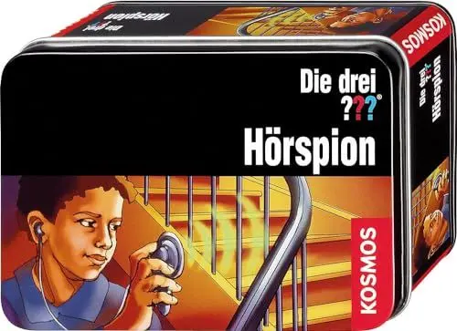 Produktbild: Die drei ??? Hörspion von KOSMOS, Detektiv-Spielzeug, Agenten-Ausrüstung für Kinder ab 8 Jahre, Die drei Fragezeichen Spielzeug, Detektiv Ausrüstung, Detektivsetn