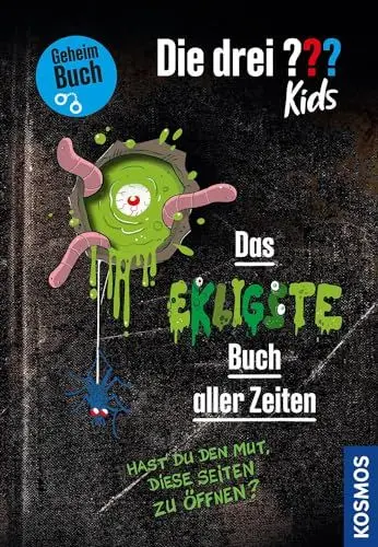 Produktbild: Die drei ??? Kids, Das ekligste Buch aller Zeiten: Hast du den Mut, diese Seiten zu öffnen? - Geheimbuch