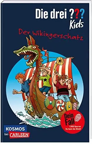 Produktbild: Die drei ??? Kids Dein Fall: Der Wikingerschatz: Mysteriöser Mitratekrimi ab 8 Jahren!