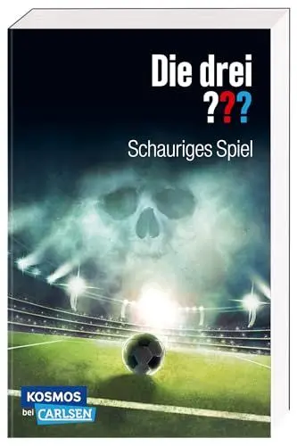 Produktbild: Die drei ???: Schauriges Spiel: 3-in-1-Band mit Fußball-Gangster, Fußballfieber, Fußballphantom | Fußball-Krimis für alle Hobbydetektiv*innen ab 10 Jahren