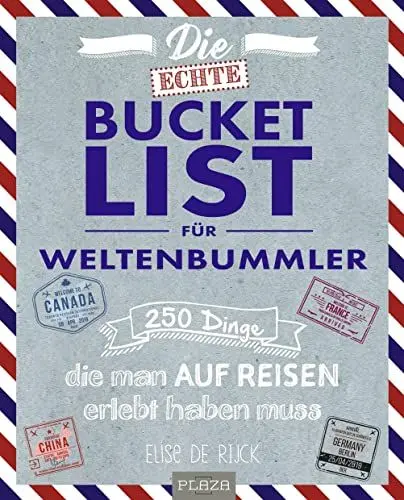 Produktbild: Die echte Bucket List für Weltenbummler: 250 Dinge, die man auf Reisen erlebt haben muss (AAZPU25)