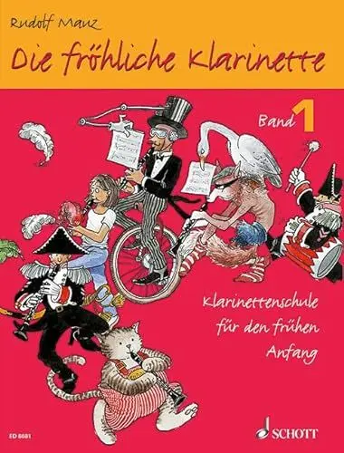 Produktbild: Die fröhliche Klarinette. Band 1