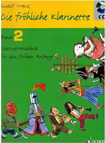 Produktbild: Die fröhliche Klarinette. Band 2. mit CD
