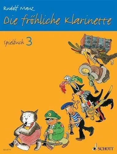 Produktbild: Die fröhliche Klarinette. Spielbuch. Band 3