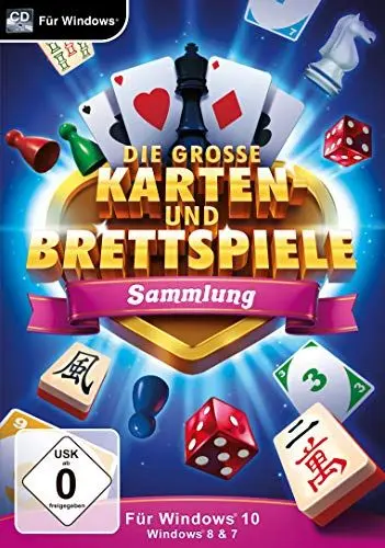 Produktbild: Die große Karten- und Brettspielesammlung für Windows 10 (PC)