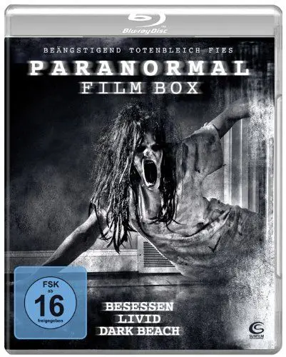 Produktbild: Die große Paranormal Film Box - Boxset mit 3 Horror-Hits: Besessen, Dark Beach, Livid (Blu-ray)