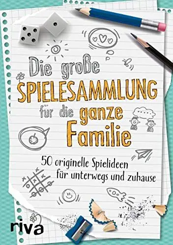 Produktbild: Die große Spielesammlung für die ganze Familie: 50 originelle Spielideen für unterwegs und zu Hause