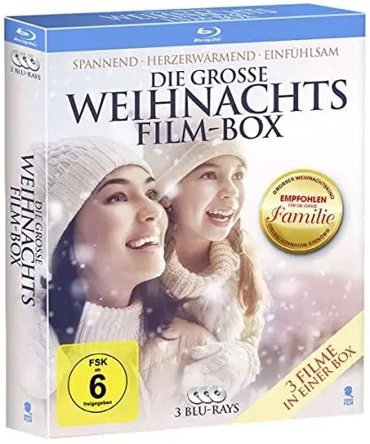 Produktbild: Die große Weihnachtsfilm-Box für Kids (3 Blu-rays)