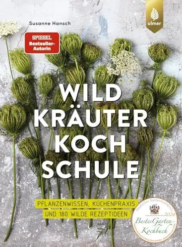 Produktbild: Die große Wildkräuter-Kochschule: Spiegel-Bestseller-Autorin. Pflanzenwissen, Küchenpraxis und 180 wilde Rezeptideen. Über 60 Wildpflanzen von der Blüte bis zur Wurzel